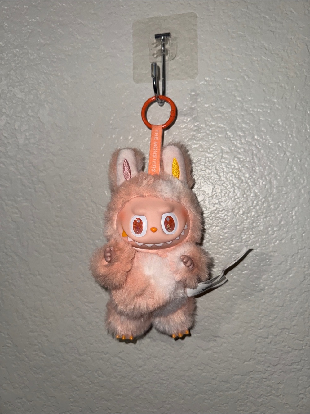 Labubu The Monsters Big Into Energy Series - Happiness Vinyl Plush Keychain